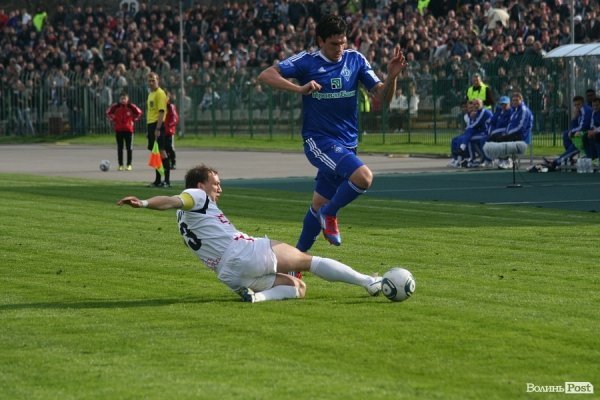 «Волинь» програла у двобої з «Динамо» – 0:1